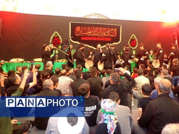 مراسم عزاداری حضرت رقیه (س) در هیات مهندسین بقیع شریف قم