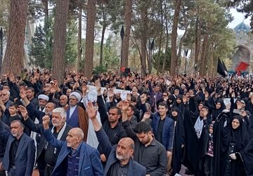 اجتماع بزرگ عزاداران حضرت علی علیه السلام
