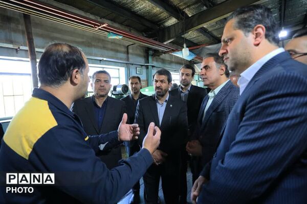 بازدید مسئولان همدان از شرکت کنترل گاز اکباتان