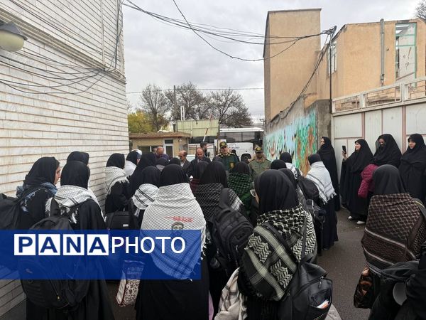 کاروان راهیان نور بسیج دانش‌آموزی سراب و مهربان 