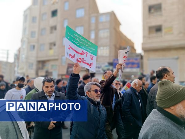 راهپیمایی مردمی به شکرانه پیروزی مردم قهرمان غزه و جبهه مقاومت