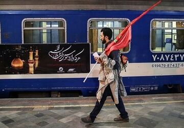 ۷۰ درصد بلیت قطارهای اربعین فروخته شد
