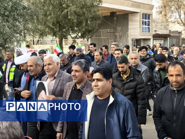 راهپیمایی۲۲ بهمن  شهرستان مانه 