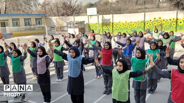 طنین فرهنگ پهلوانی در مدارس کرج