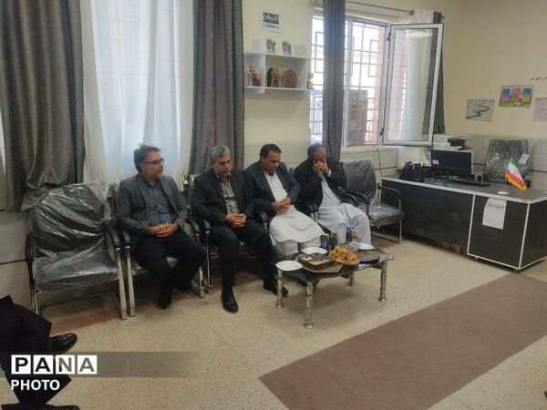 مانور بازگشایی مدارس در نصرت‌آباد