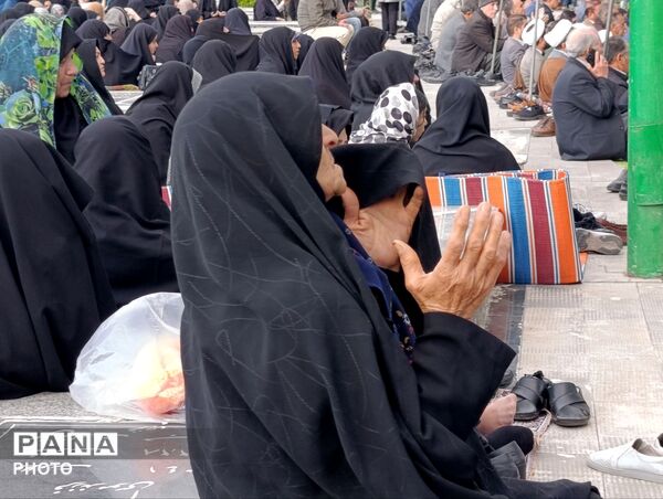 مراسم دعای عرفه در اهر