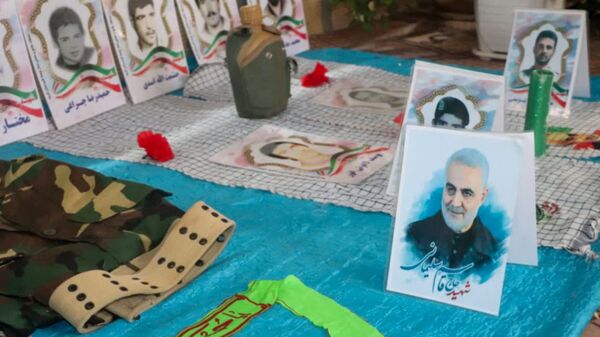 برپایی نمایشگاه دفاع مقدس در مسجد جامع قروه 