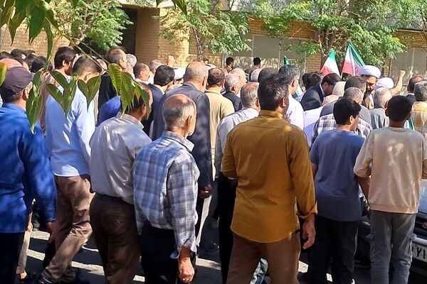 همبستگی مردم ولایتمدار نسیم‌شهر در راهپیمایی علیه رژیم صهیونیستی