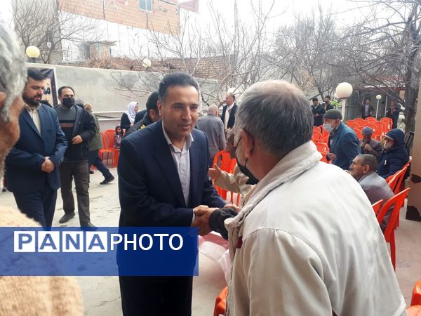 حضور سرپرست فرمانداری سملقان در خانه سالمندان این شهر