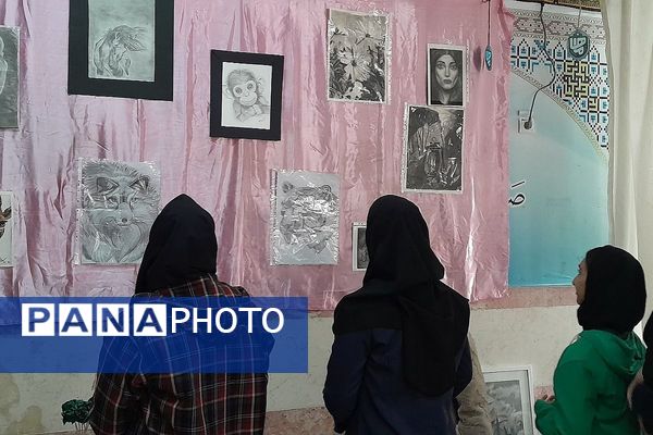 جلوه خلاقیت دانش‌آموزان بنت‌الهدی در هفته «ماها»