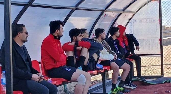 روایت جذاب پانا از برگزاری مسابقه فوتبال بزرگسالان در خاتم