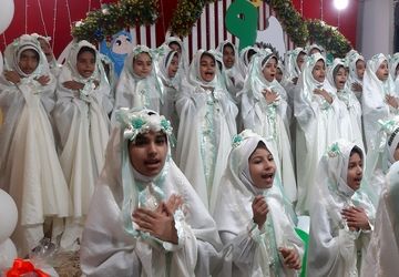 سه هزار و‌۴۴۴ دانش‌آموز دختر مینابی جشن تکلیف خود را جشن گرفتند