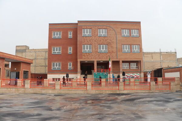 آیین افتتاح مدرسه ۱۴ کلاسه روستای خیرآباد