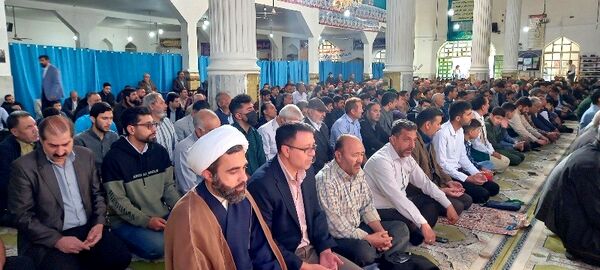 اقامه نماز عید فطر در شهرآشخانه