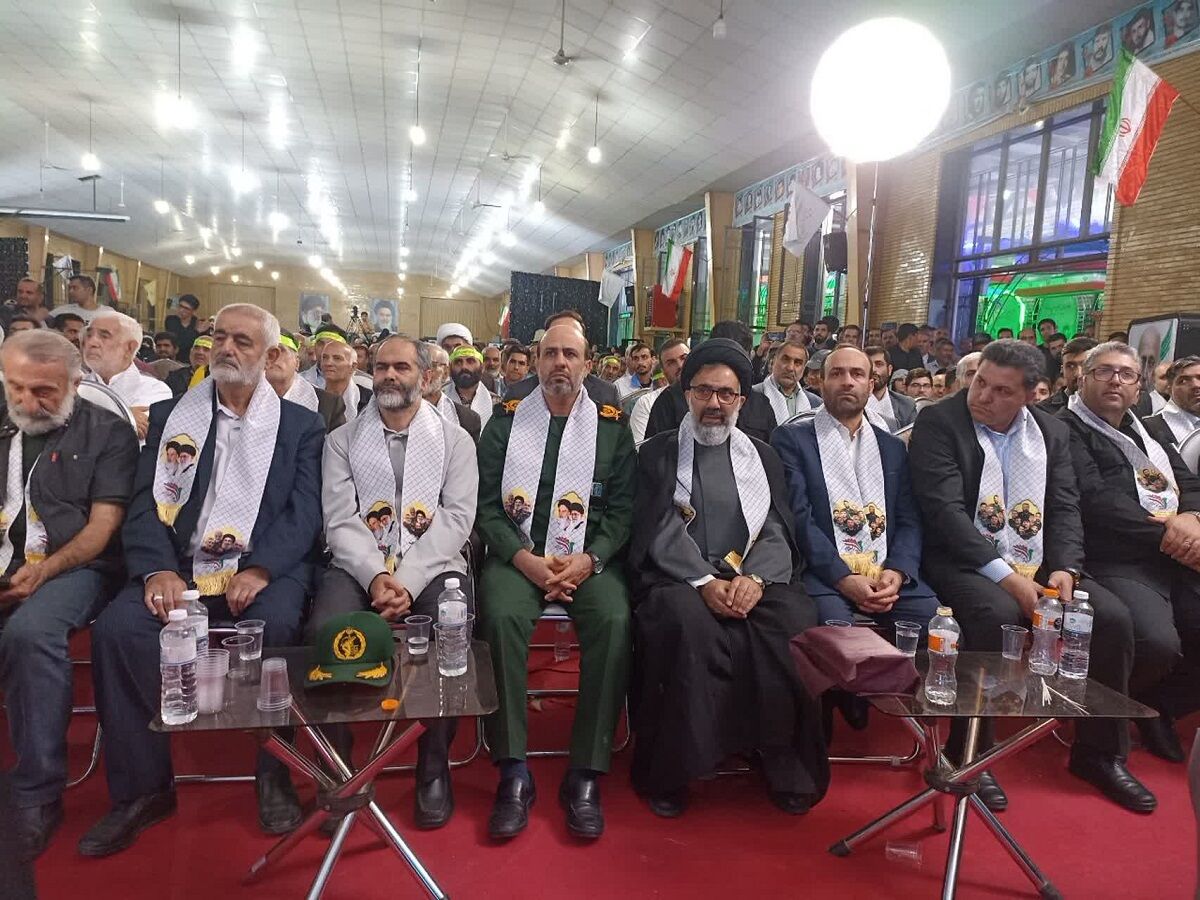 اجلاسیه 750 شهید دفاع مقدس و جنگ 12 روزه در مصلی فردیس