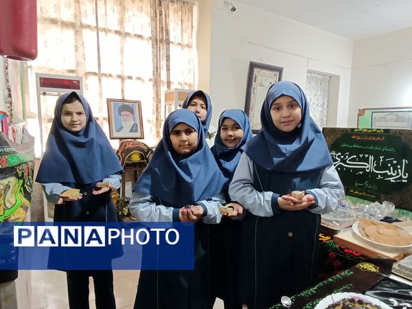 مراسم شهادت حضرت فاطمه (س) در دبستان شاهد کوثر ناحیه ۵ 