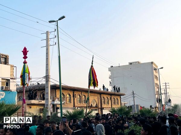 تجلی آیین علم‌گردانی در دل میناب