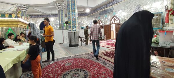 انتخابات ریاست‌جمهوری در بقعه متبرکه بی‌بی شطیطه نیشابور