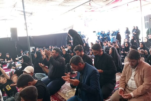 سوگواری سیدالشهدا در دبستان تربیت نصیر شهر