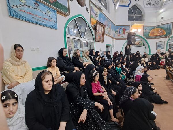 محفل انس با قرآن کریم در زورخانه باب‌الحوائج قائمشهر