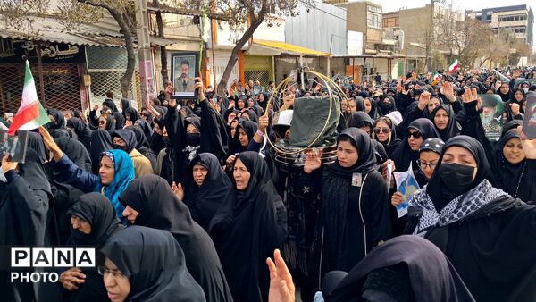 امروز شیروان در سوگ ۳شهید جنگ تحمیلی نشست