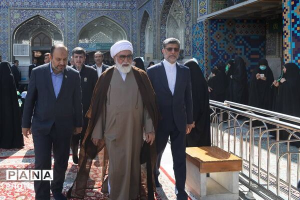 آیین آغاز سال تحصیلی مدارس کشور در حرم مطهر رضوی 