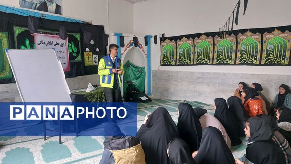 برگزاری اردوی علمی آمادگی دفاعی دبیرستان فاطمه الزهرا آشخانه 