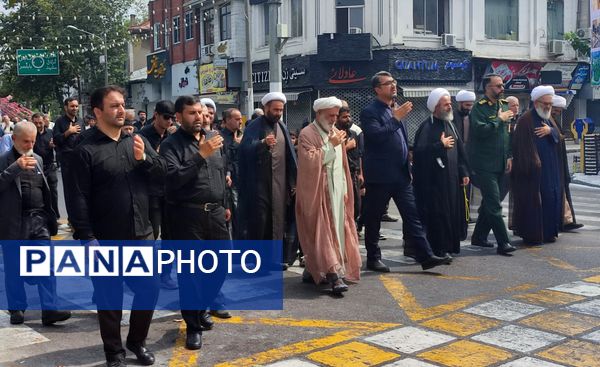 آیین دسته‌روی شهادت امام رضا(ع) در قائمشهر 