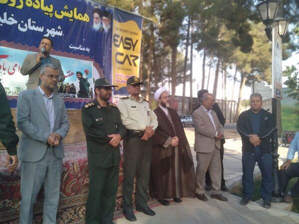 همایش بزرگ پیاده‌روی هفته دفاع مقدس در خلیل‌آباد