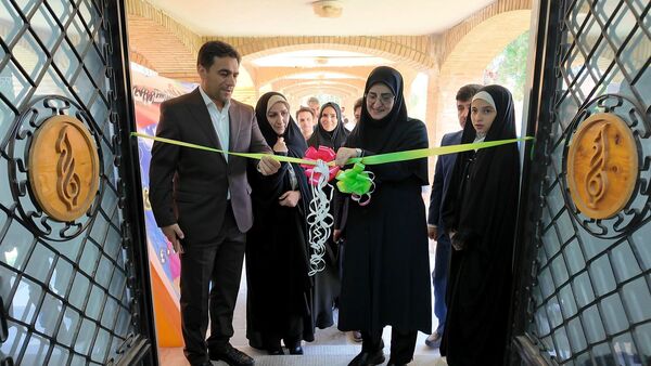 افتتاح نمایشگاه آثار برتر طرح جابربن حیان در استان زنجان