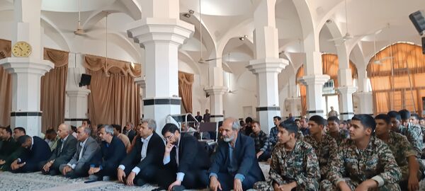 مراسم یادواره شهدای خدمت به‌مناسبت هفته دولت در شهرستان خلیل آباد 