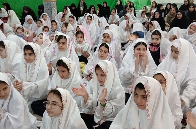 برگزاری جشن تکلیف دانش آموزان دختر شهرستان سیروان