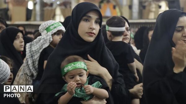 شیرخوارگان حسینی در مصلی پاکدشت؛ تجلی عشق به کوچک‌ترین سربازان عاشورا