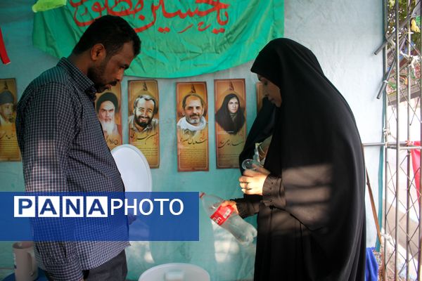 موکب‌ عشاق‌الحسین سازمان دانش‌آموزی، میزبان جاماندگان اربعین حسینی در هرمزگان