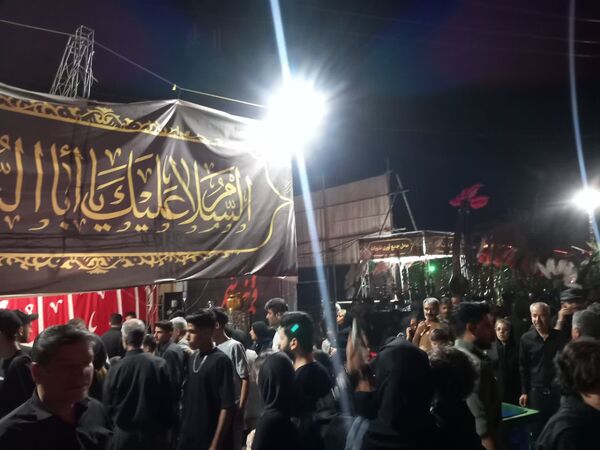 مراسم شام غریبان درناحیه 6 مشهد