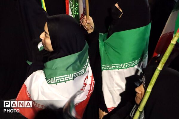 اجتماع باشکوه مردم شهرستان نیشابور 