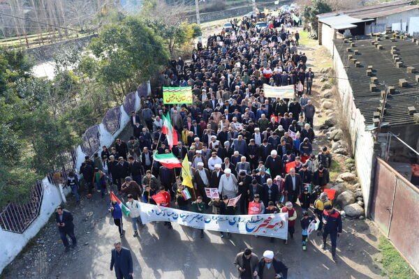 راهپیمایی ۲۲ بهمن بخش بندپی شرقی