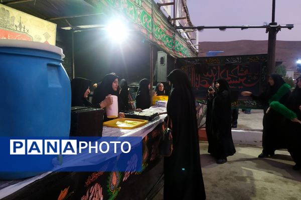 شور عزای  تاسوعای حسینی در لپویی 