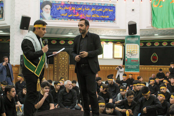 سوگواره «احلی من العسل» با حضور دانش‌آموزان نوجوان عاشورایی در اردبیل