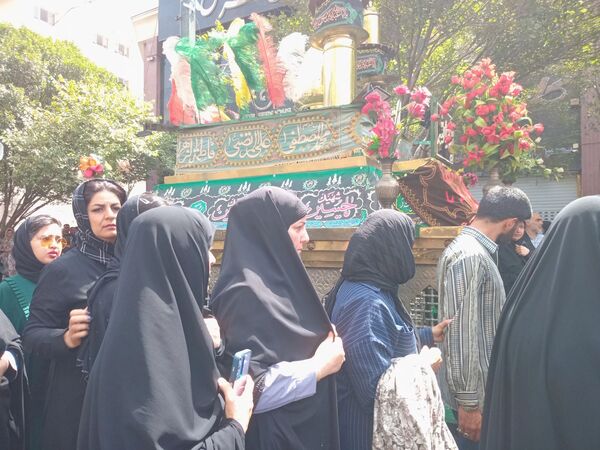 راهپیمایی جاماندگان اربعین حسینی در مشهد