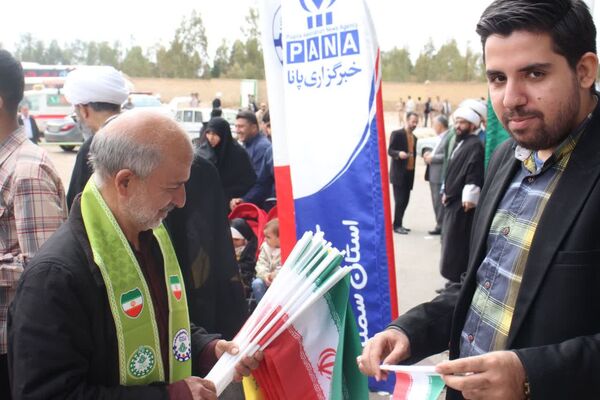 راهپیمایی روز جهانی قدس در شهرستان سمنان 