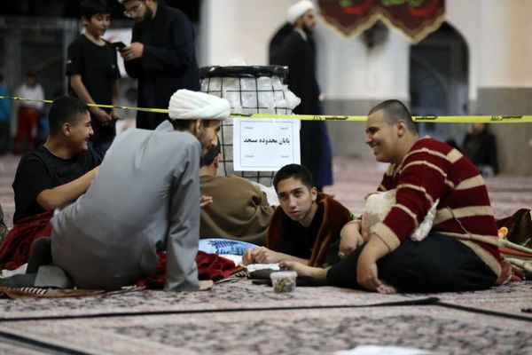 مراسم اعتکاف دانش آموزی در مسجد اعظم و مصلای قدس قم