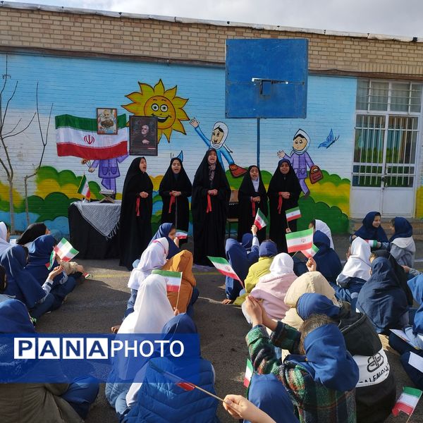 پنجمین سالگرد سردار قاسم سلیمانی در مدرسه شهید خاقانی شیروان
