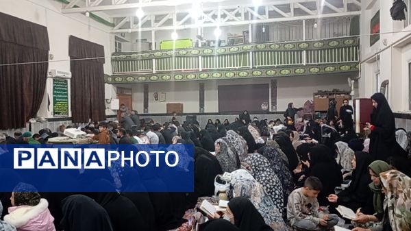 مراسم احیای شب بیست و سوم ماه رمضان در شهر تیتکانلو