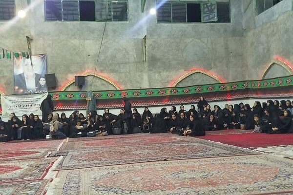 سوگواری عزاداران حسینی در نیر