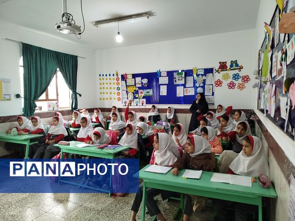 طرح کالک‌نویسی کانون یاران در مدرسه پیامبر اعظم آشخانه