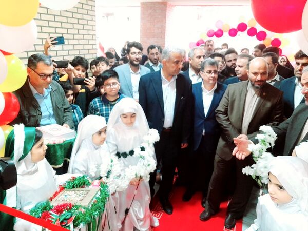افتتاح مدرسه  ۱۲ کلاسه فروغی بسطامی در بوشهر