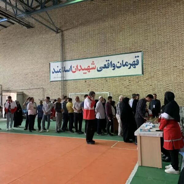 ششمین دوره انتخابات مجامع جمعیت هلال احمر در شهرستان سملقان