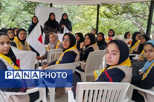 حضور دانش آموزان پاکدشت در دوازدهمین پیش اردوی ملی پیشتازان