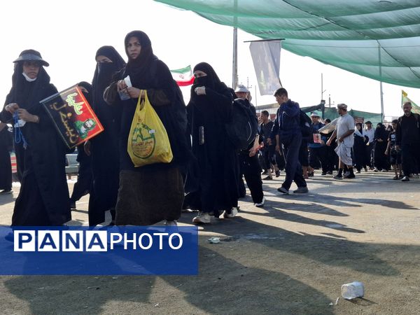 پیاده‌روی اربعین حسینی در کشور عراق 